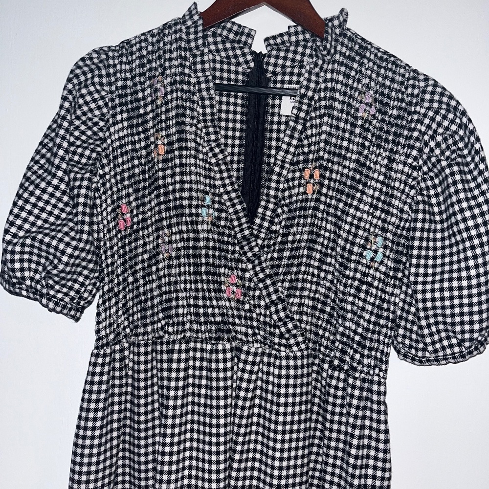 TACH Adelfa Smocked Dress, size M